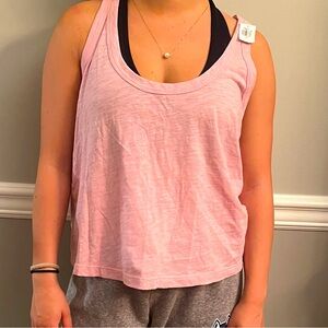Old Navy Loose Light Pink Tank Top